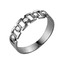 Серебряное кольцо Оковы любви 2386112